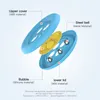 Parmak Presleme Spin Bubble Planet Fidget Oyuncakları Pioneer Eğitim Oyuncak Yoğurma Çocukların Stres Anti Kabartması242W