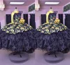 2022 tournesols accrocheurs brodés robes de Quinceanera Charro sans bretelles Orgaza robes de bal à volants bal doux 16 15 filles robe fête mexicaine
