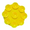 Sucção xícara de silicone folha de silicone fidget brinquedo crianças stress relevo aperto brinquedo antistress macio squishy