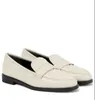 22s Primavera donna scarpe di lusso mocassini casual appartamenti morbida vera pelle doppia G matelasse mocassino in pelle, doppio piatto da donna nero bianco taglia 35-40