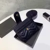 Wallets Cardholder France Paris Alphabet Black Style Luxurys Mens Women Designers Bags Pp21071603