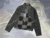 23ss Man Designers Jackets Джинсовая жаккардовая одежда для воротнич