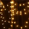 Strings mini lâmpada de lâmpada Bateria LED Controle remoto Iluminação de decoração de árvore de Natal à prova d'água 10m 80