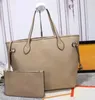 Torebki na ramię MM Empreinte Messenger Kosmetyczka Luksusowe torebki od projektanta Plecak Neverfull Kobiety Tote Torebki Geuine Leather Clutch Fashion Bags 8