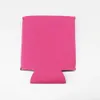 Nieuwe Solid Color Neopreen Opvouwbare Stubby Houders Bierkoeler Tassen voor Wijnvoeding Blikken Cover Keukengereedschap EWE7447