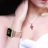 Cinturino per orologio Apple Pearl 38mm 40mm Cinturino elastico per ragazza da donna Sostituzione 42mm 44mm Cinturino iWatch SE 6 5 3