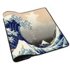 Computer Art Mauspad Japan Die große Welle von Kanagawa Großes Gaming Mousepad Gamer XL Gummi Otaku Tastaturpad Laptop Schreibtischmatte