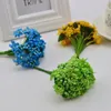 12pcs Artificiale Prugna Stame Berry Fiori Per La Cerimonia Nuziale Decorazione Auto Sposa Bouquet Fai Da Te Scrapbooking Corona Falso jllaku