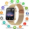 2022 Neue Frauen 1.69 "Full Touch Screen Bluetooth Anruf Herzfrequenz Blutdruck Smart Uhr Männer für Android ios