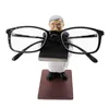 Stary Butler Man Watch Stand Ring Okulary Uchwyt Stół do przechowywania 211105