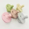 Baby nyfödda dummy napptänkare klassificera mjuk silikon teether nippel soother spädbarn ammande leksaker