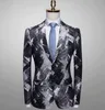 Costumes pour hommes Blazers pour hommes 2022 marque vêtements costume d'affaires de haute qualité/mode masculine Slim Fit imprimé blazers décontractés/costume pour hommes