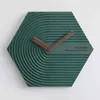 Horloge murale minimaliste de luxe de la décoration minimaliste Abstrait Ancienne Horloge murale créative Nordic moderne Simple Reloj pared Salon HX50WC H1230