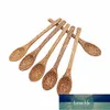 Spoons Tropical Coconut Palm Wood Tableware Natural Wooden Shell Eco-Friendly