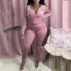 ladies velour tracksuit