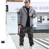 Mäns Tracksuits Men Kläder 2021 Tracksuit Cargo Camouflage Jacket Byxor 2 Piece Set Mens Hoodies XXXXL Coat Track Suit 6XL 7XL 8XL 9XL