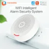 WiFi Intelligent Alarm Security System Deur Sensor Smart Lifetuya App Control Compatibel met Alexa Google Assistant