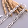 Silver Diamond Belts Wedding Sashes Rhinestone Belt Jeweled Sash Dress Belt Crystal Trim Applique Bridal for Women Belts