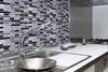 Mosaic Self Adhesive Tile Backsplash Wall Sticker Vinyl Bathroom Kitchen Home Decor DIY