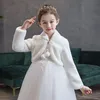 meninas bolero branco