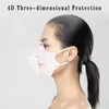Adult KF-94 Disposable Mask With Individually Package Fish Mouth-Shaped Willow-leaf Type Folding Masks