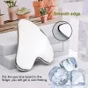 Stainless Steel Facial Gua Sha Set Scraping Tool Face Roller Massager Relax Muscle Tension Skincare Kit for Eyes Neck Body Care