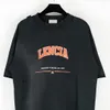 2022ss Sweatshirt Sand Sommer neuer hochwertiger Baumwolldruck Kurzarm-T-Shirt mit Rundhalsausschnitt Größe: m-l-xl-xxl-xxxl Farbe: schwarz weiß qge18 Beste Qualität