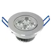 Lampor LED takdoft dimbar downlight Spotlight Lampa Ljus 3W 4W 5W 110V / 220V Kallvit / ren vit / varm vit / röd / grön / bule / gul