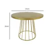 Metal Cake Stand Wedding White Gold Dessert Display Rack Birthday Party Decoration Cupcake Food Tray 20/ 25cm