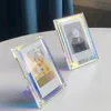 Acryl sterke magnetische dubbelzijdige 3 inch polaroid fotolijst transparante promotionele display stand label papier