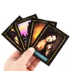 Visdom Huset OF Night Oracles kort Ett 50-kort däck och guidebook Tarot Card Game Board för nybörjare med GuidebookGame