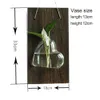 Vasos de vidro Vasos de parede Planta de suspensão Vasos hidropónico Paisagem Vasos de garrafa DIY para decoração de jardim em casa - 30 210623