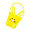 Easter Basket Bunny Bucket Rabbit And Chicken Shape Egg Barrel Bags Kids Candy Eggs Storage Tote Handbag Party Gift Bag paques BDC13