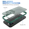 Odporne na wstrząsy etui na telefon dla iPhone 13 12 11 Pro Max XS XR X SE 7 8 PLUS CAMERA Obiektyw Kickstand Case Case