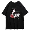 Black Butler Sebastian Ciel Phantomhive T-Shirt Anime Männer Frauen Casual Streetwear Harajuku Sommer Kurzarm T-shirts Tops T Y220208