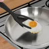 NEUKüchengeschirr Pfannkuchen-Omelett-Clip, Spatel-Zubehör, Silikon-Ei-Küche, gebratener Toast, umgedrehtes Omelett RRB12739