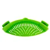 Drescor de cozinha Silicone pote lateral vegetal derramamento prato secreta criativo filtro de água de água de água vazamento de escorredor YL441