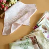 5pcs/lot Mulberry silk pocket beauty handkerchief towboats squareinto