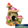 Champignon Maison Résine Ornement Décoration Fish Tank Aquarium Ornement Prix usine conception experte Qualité Dernier style Statut d'origine