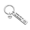 Custom Keyring Engraved Thank for All The Orgasms I Love You Key Ring Couple Keychain Jewelry Gifts Give To My Boyfriend Husband J0306