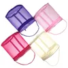 Knitting Yarn Storage Bag Case Yarn Drum Women Crochet Hook Thread Pouch Round Mesh DIY Knitting Crochet Tote Bags w-00941