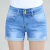 Sommar jeans shorts kvinnor avslappnad kort sexig hög midja denim shorts kvinnor kläder plus storlek shorts jeans 26-36 210611