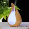 200ml Air Humidifier Wood Marble Grain Aroma Essential Oil Diffuser Ultrasonic Aromatherapy Humidificador Electric Difusor 210724