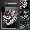 LIGE Business Men Watch Luxury Brand Stainless Steel Wrist Watch Men Chronograph Military Quartz Watches Relogio Masculino 210527