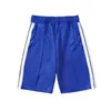 Shorts pour hommes Palm Beach Short Sweatpants rayure décoration multicolore classique mode couleur couture lâche plus taille designer noir blanc blueGB7S