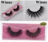 3D Faux Mink Eyelashes Natural Long Lashes Free Customize Logo Eyelash Pack Wispies Fake Lash Eye Makeup False Lashes Extension