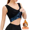Original Unisex Sweat Sauna Shaper Waist Trainer Vest Corset Slimming Weight Loss Women&Men Sports Tank Top Shapewear