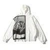 Kurt Nagri Cobain Print Hoodies Men Hip Hop Hop Casual Punk Rock Pullover Swetshirts Swetshirts Streetwear Fashion Tops 201020
