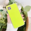 Fluorescencja Solidna kolorowa skrzynka na telefon dla Huawei P40 LITE P40 PRO Luksusowa Miękka Ochrona aparatu Telefon Przypadki