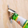 100 stks Mode Zilver Rvs Wall Mount Openers Bar Bier Soda Glas Cap Bottle Opener Kitchen Tool SN4108